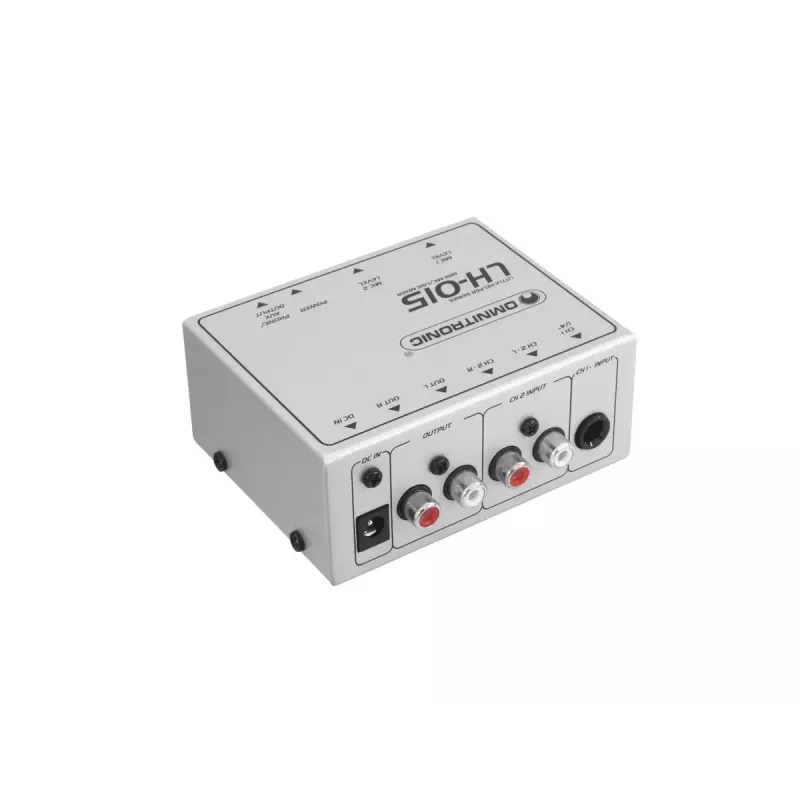 Mixer Omnitronic LH-015 2 channels 20 - 20000 Hz Grey