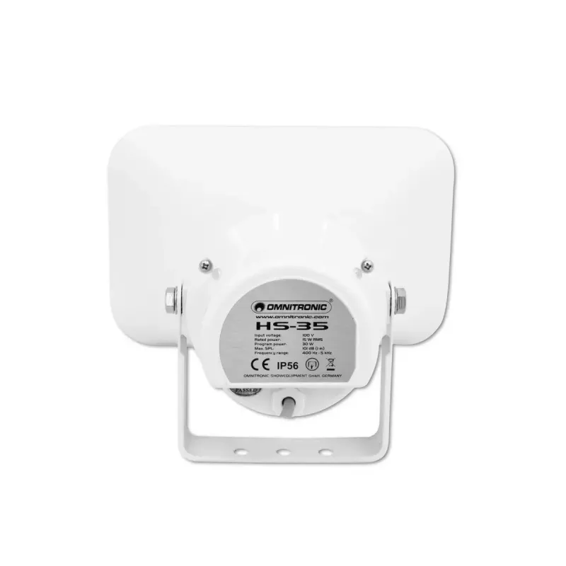 Loudspeaker Omnitronic 80710811 White Wired 15 W