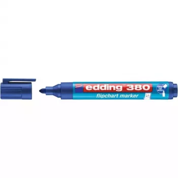 Marker Edding 4-380 — bullet tip, blue ink, single piece, 16.6 g