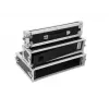 Hard case Roadinger 30126020 Aluminium Black Silver 535x510x140mm