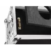 Hard case Roadinger 30126020 Aluminium Black Silver 535x510x140mm
