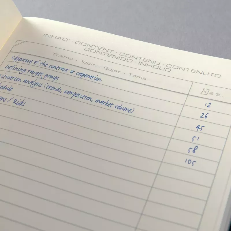 Writing Notebook Sigel CO308 A4 194 Sheets Black