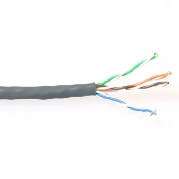 CAT5E U/UTP PVC Solid Cable ACT ES100H 100m Grey
