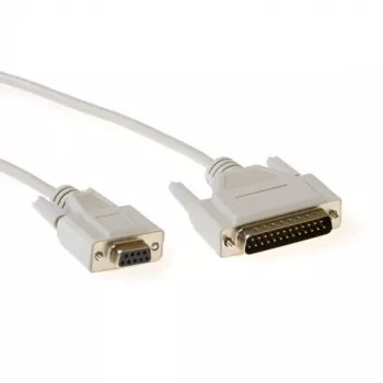 ACT 1.8 metre Serial connection cable 9 D-sub female - 25 pin D-sub male