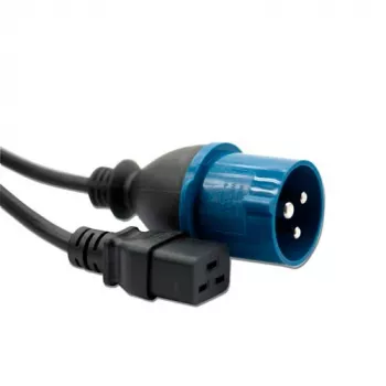 Power cord ACT Powercord CEE1 - C19 black 2.5 m