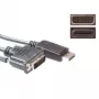 ACT Conversion cable DisplayPort male to DVI male 5,00 m