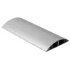 ACT Wiring duct round type PVC 50 mm, Grey, PVC, V-0, 50 mm