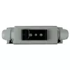ACT DIN rail fiber optic terminal box unloaded, 12 ports, Fiber, Ivory, 130 mm, 130 mm, 45.3 mm, Box