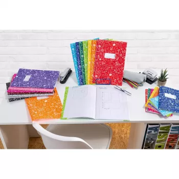 Exercise Book HERMA 19415 Blue A5 Squared Paper