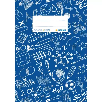 Exercise Book HERMA 19415 Blue A5 Squared Paper