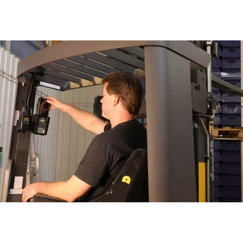 Passive holder Brodit 710134 Mobile computer Black Forklift