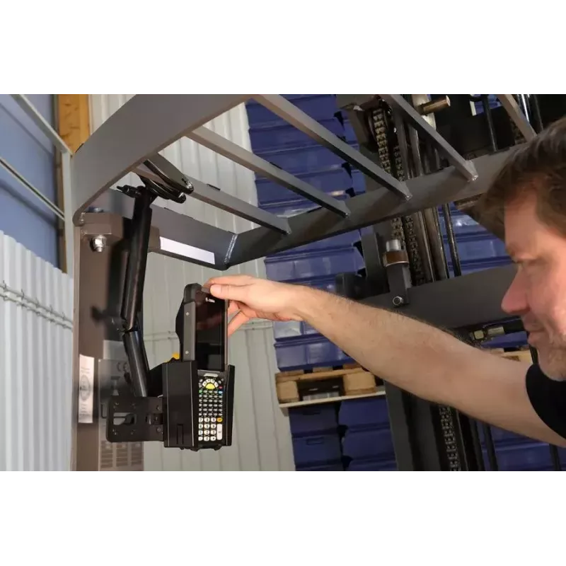 Passive holder Brodit 710134 Mobile computer Black Forklift