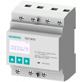 Siemens 7KT1666 electric meter