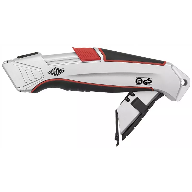 Utility Knife WEDO 78 825 Black Red Silver