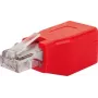 Connector RJ-45 Schwaiger CKR01 531 Red