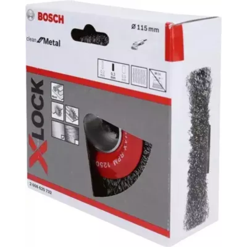 Bosch 2 608 620 732 angle grinder accessory Wire wheel