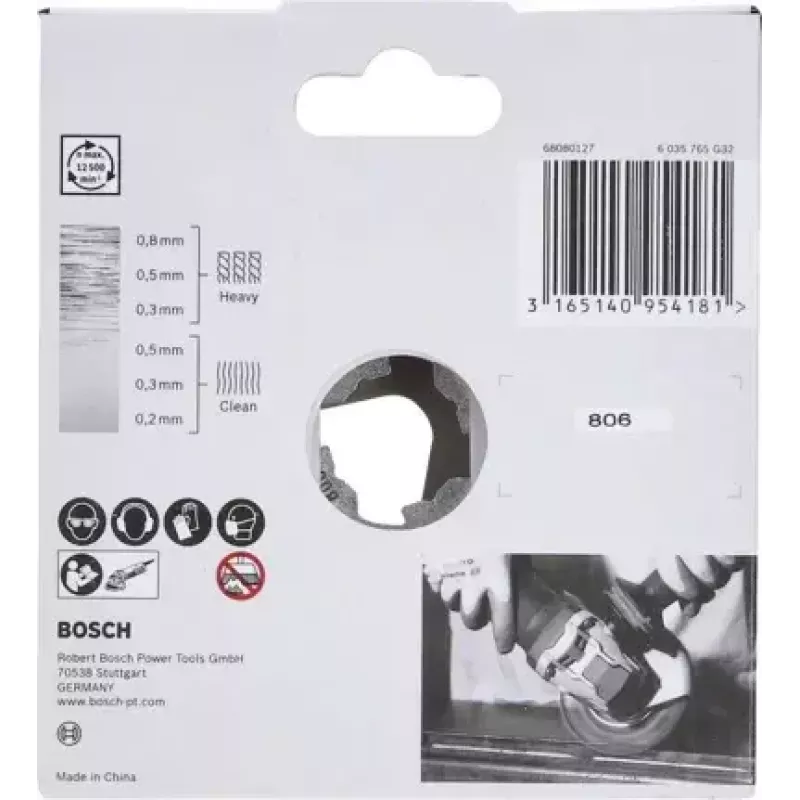 Bosch 2 608 620 732 angle grinder accessory Wire wheel