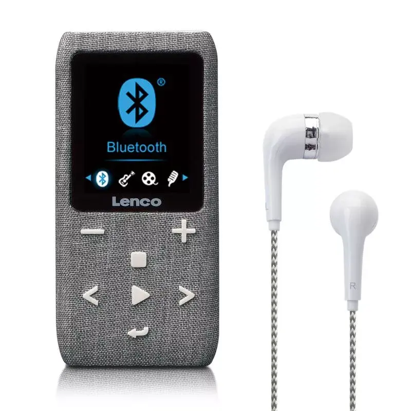 MP4 player Lenco Xemio-861 8 GB Grey USB 3.2 FM radio