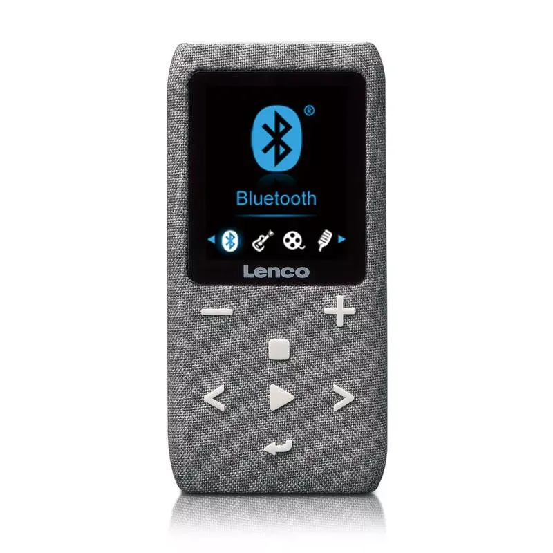 MP4 player Lenco Xemio-861 8 GB Grey USB 3.2 FM radio
