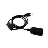 Power cable Eurolite 51100666 Black 1.7 m H05VV-F 230 V