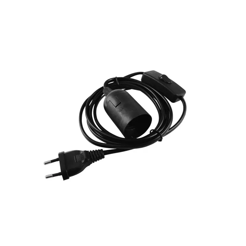 Power cable Eurolite 51100666 Black 1.7 m H05VV-F 230 V