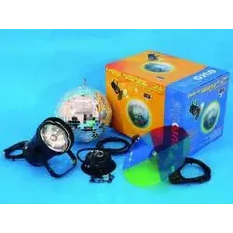 Mirror ball set 20cm Eurolite Multicolour 30W 230V