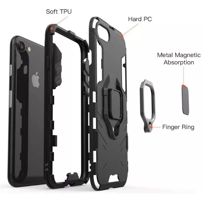 CoreParts MOBX-COV-JL-11 mobile phone case 15.5 cm (6.1 inch) Cover Black