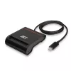 ACT External USB-C Smartcard eID Card Reader, black