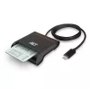 ACT External USB-C Smartcard eID Card Reader, black