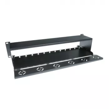 ACT Fiber panel High Density 2HE voor 12 MTP®-MPO cassettes / keystone adapterplates