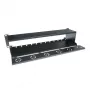 ACT Fiber panel High Density 2HE voor 12 MTP®-MPO cassettes / keystone adapterplates