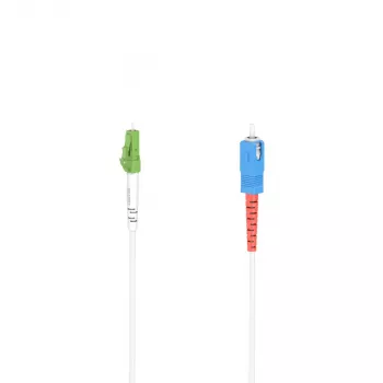 Hama 00200766 InfiniBand/fibre optic cable 5 m LC SC White
