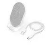 Hama QI-FC10S-Fab Smartphone White USB Wireless charging Fast charging Indoor
