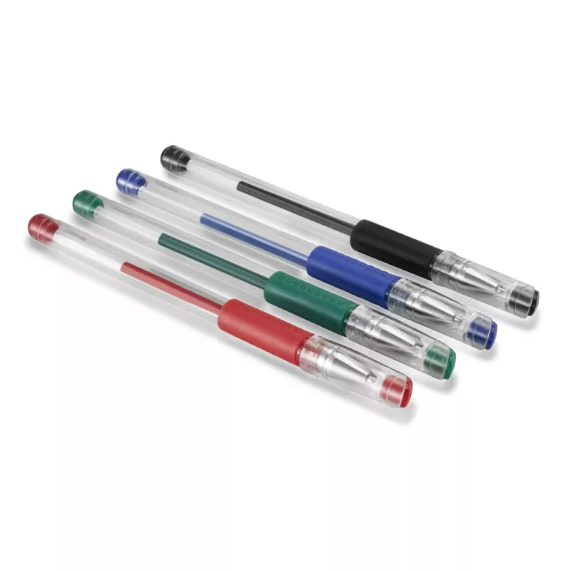 Hama Basic Capped gel pen Black, Blue, Green, Red 4 pc(s)