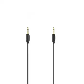 Audio Cable Hama 00205264 5m 3.5mm Male to Male Black