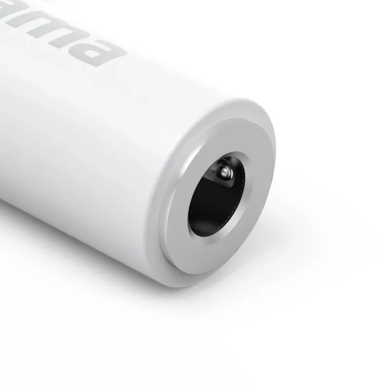 Hama 00201700 cable gender changer 3.5 mm Lightning White