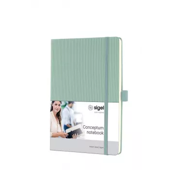 Writing Notebook Sigel CO683 A5 97 Sheets Green Hardcover