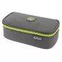 Pencil Case Herlitz beatBox ABC Polyester Grey Yellow 225x120x70mm
