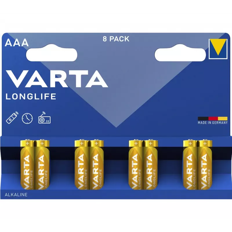 Single-use battery Varta 04103 AAA Alkaline 44.5mm 11.3g