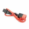 ACT Powercord C19 IEC Lock - C20 IEC Lock Dual Locking red 1 m, PC3633