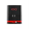 Power extension cube Olympia SW 1000 with 3 AC outlets, 1.5 m cable, 230 V, 16 A, Black/Red