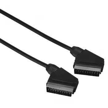 Hama 00205081 SCART cable 1.5 m SCART (21-pin) Black