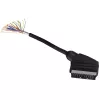 Hama 00205081 SCART cable 1.5 m SCART (21-pin) Black
