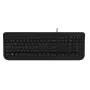 Incase Designed by Microsoft Wired 600 keyboard Universal USB QWERTY German Black