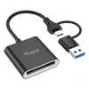 Card Reader Equip 245461 USB 3.2 Gen 2 Type-C Black CFexpress 2.0