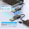 Card Reader Equip 245461 USB 3.2 Gen 2 Type-C Black CFexpress 2.0