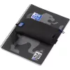 Soft pencil case Oxford 400183590 Black 220x70x90 mm
