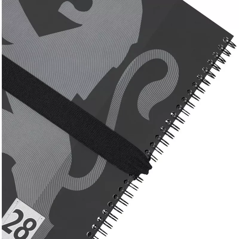 Soft pencil case Oxford 400183590 Black 220x70x90 mm