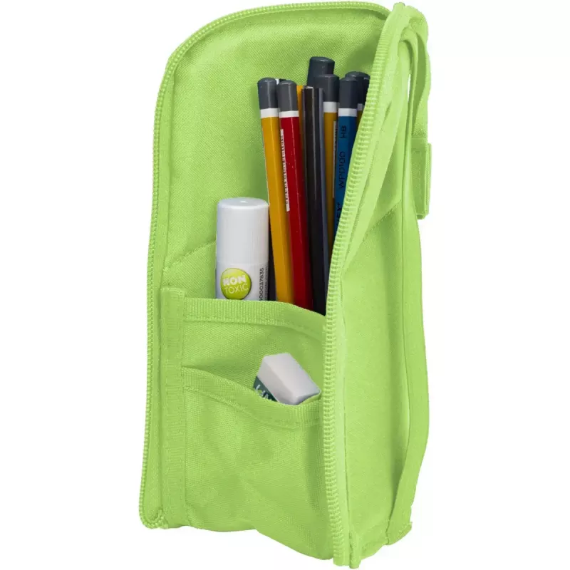 Soft pencil case Oxford 400183591 Green 220x70x90 mm