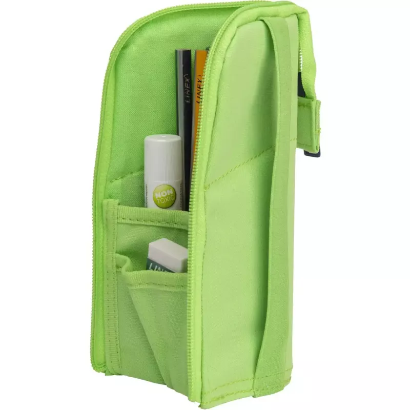 Soft pencil case Oxford 400183591 Green 220x70x90 mm